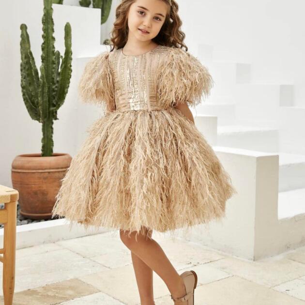 Princess Feather Dress