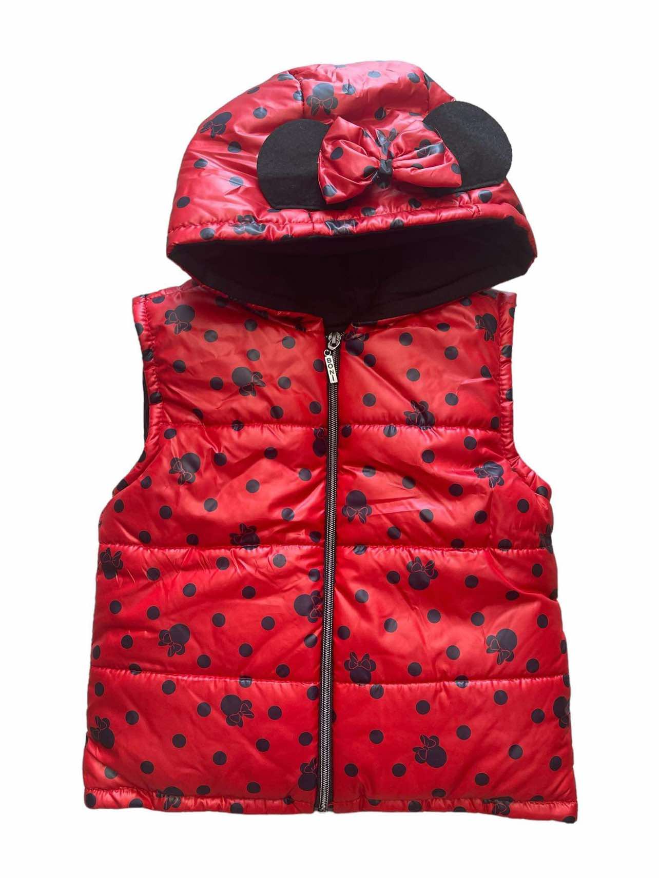 Γιλέκο Minnie με κουκούλα και fleece επένδυση.