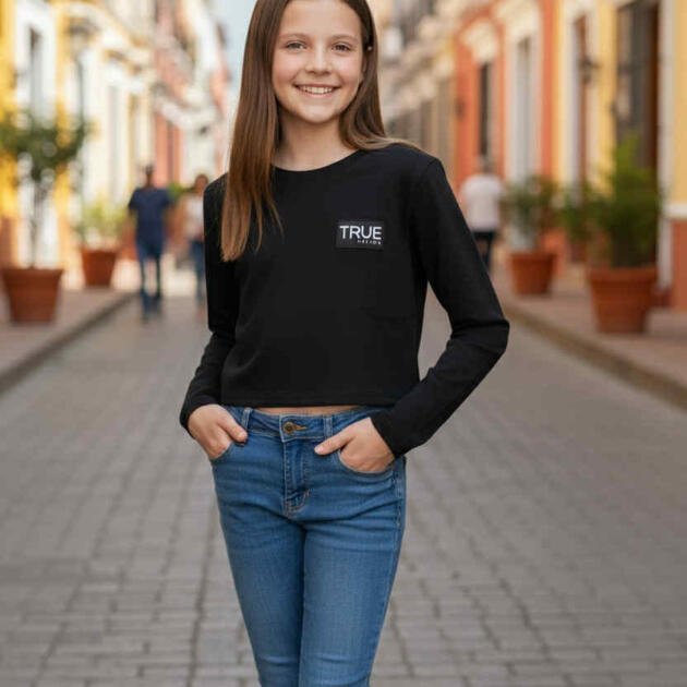 WB  Μπλούζα crop top για εφήβους