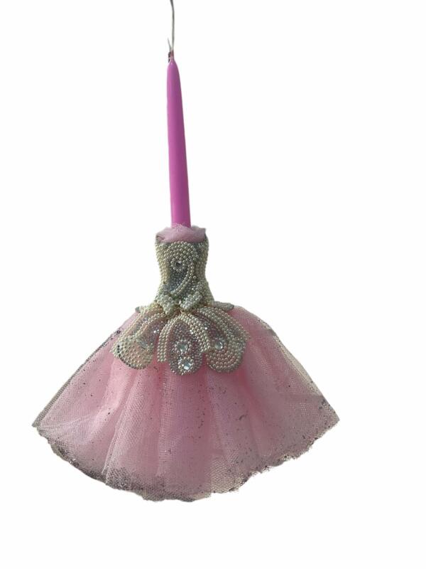 Λαμπάδα Πασχαλινή Flora Rhinestone - Image 4