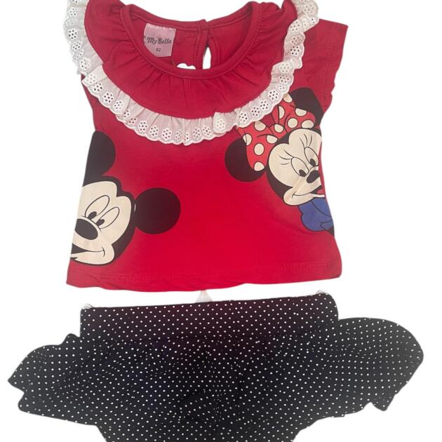 Σετ Μπλούζα και Σορτς με τη Minnie