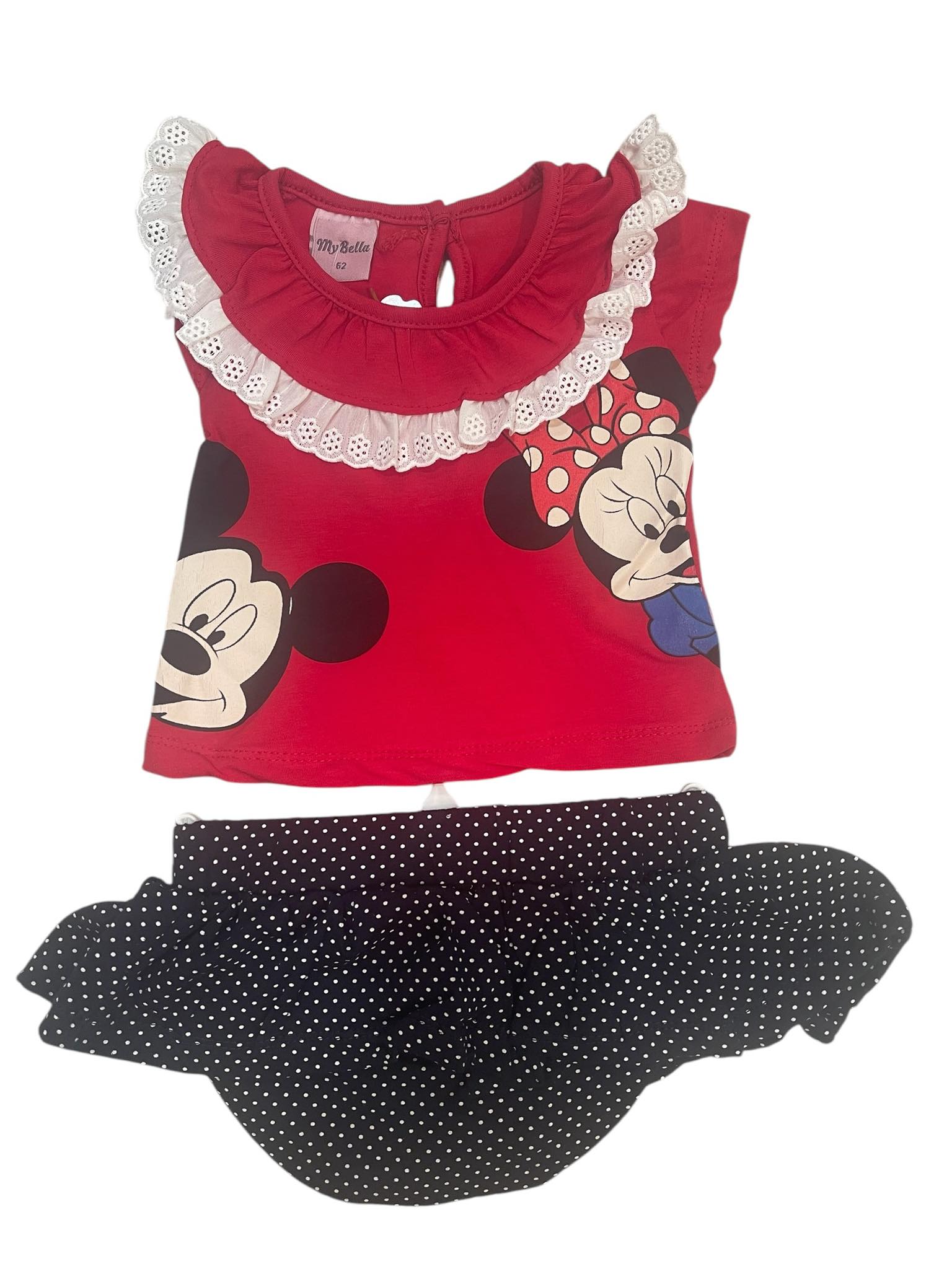 Σετ Μπλούζα και Σορτς με τη Minnie